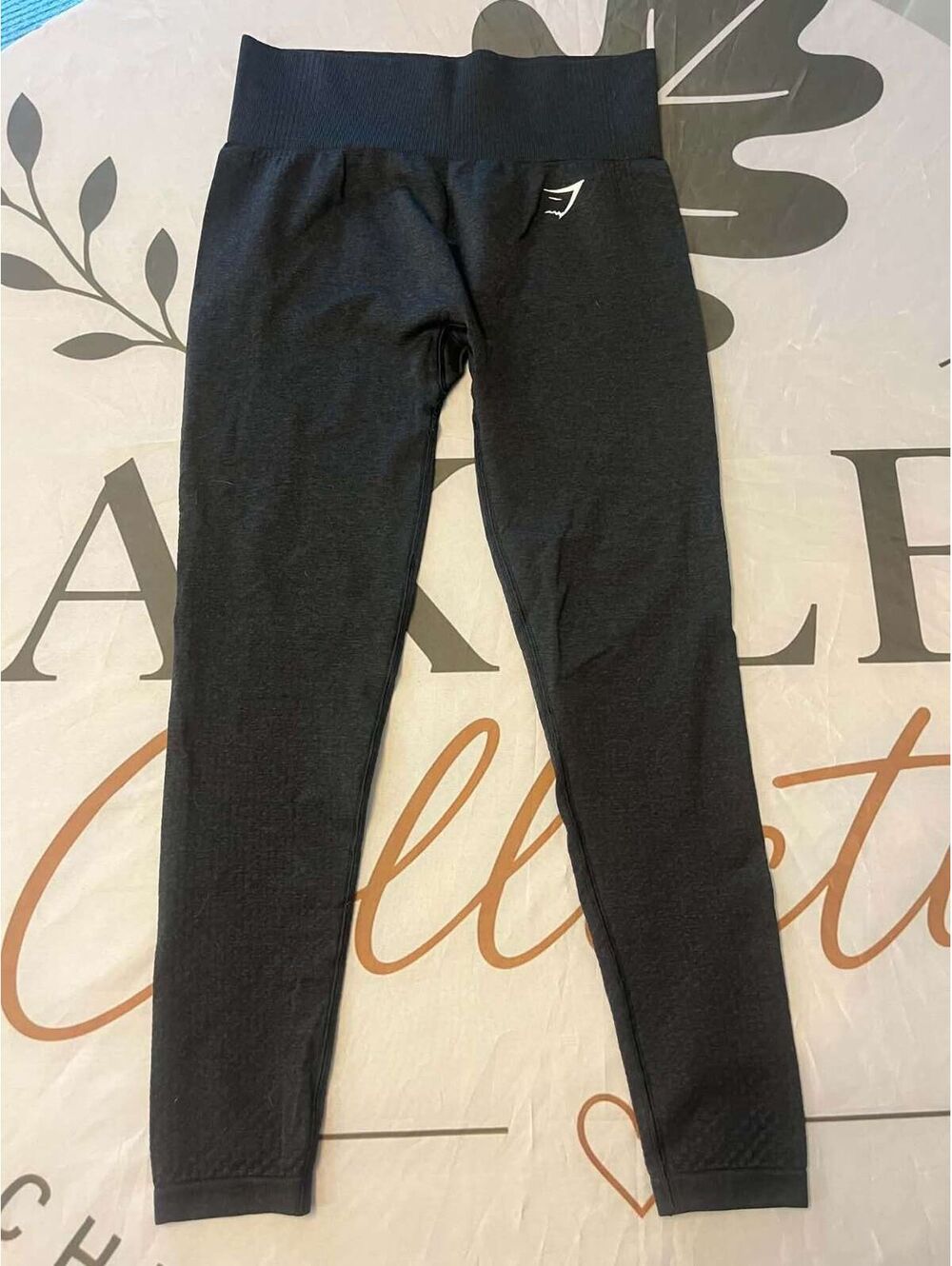 Gymshark Black High Waist Seamless Leggings Size M